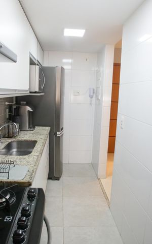Apartamento à venda com 60m², 2 quartos e 1 vagaCozinha