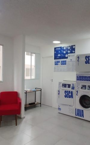 Apartamento para alugar com 32m², 2 quartos e sem vaga Apartamento para alugar com 32m², 2 quartos e sem vagaLavanderia