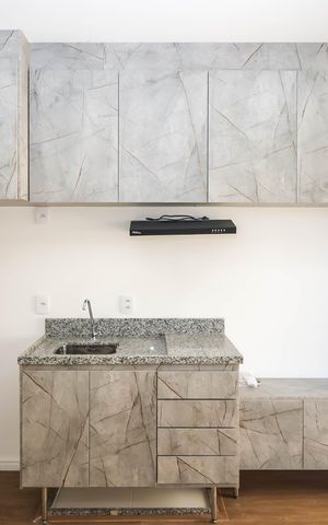 Studio para alugar com 28m², 1 quarto e sem vagaCozinha