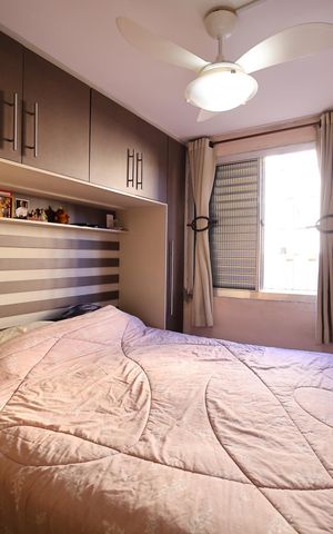 Apartamento à venda com 57m², 2 quartos e 1 vagaQuarto 2