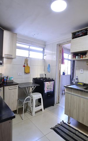 Apartamento à venda com 57m², 2 quartos e 1 vagaCozinha