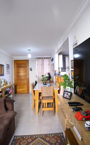 Apartamento à venda com 57m², 2 quartos e 1 vagaSala