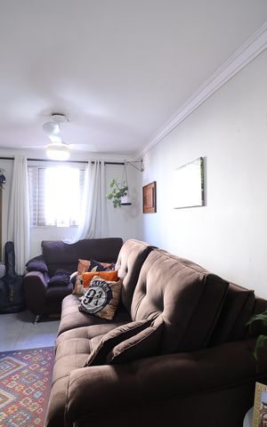 Apartamento à venda com 57m², 2 quartos e 1 vagaSala
