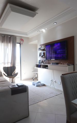 Apartamento para alugar com 89m², 3 quartos e 3 vagasSala
