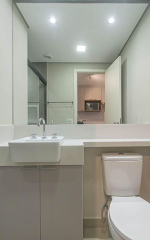 Apartamento à venda com 30m², 1 quarto e sem vaga Apartamento à venda com 30m², 1 quarto e sem vagaBanheiro