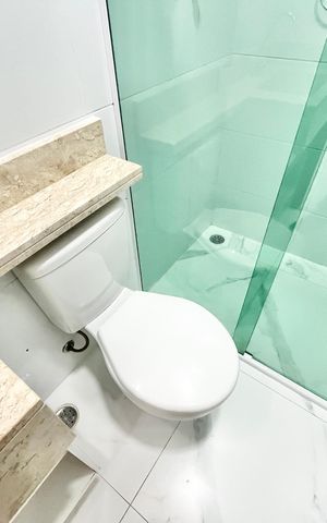 Apartamento à venda com 42m², 2 quartos e sem vaga Apartamento à venda com 42m², 2 quartos e sem vagaBanheiro