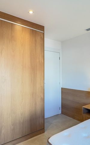 Apartamento para alugar com 107m², 2 quartos e 2 vagasQuarto 2 - Suíte