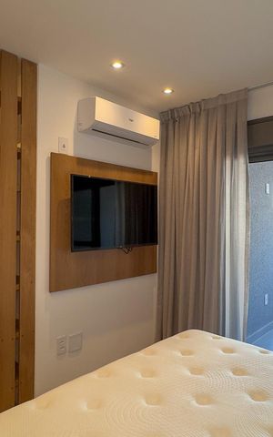 Apartamento para alugar com 107m², 2 quartos e 2 vagasQuarto Suíte