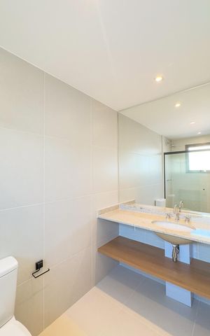 Apartamento para alugar com 107m², 2 quartos e 2 vagasBanheiro da Suíte 2