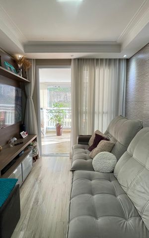 Apartamento à venda com 78m², 2 quartos e 1 vaga Apartamento à venda com 78m², 2 quartos e 1 vagaSala