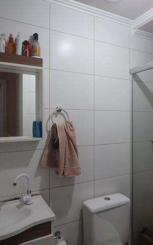 Apartamento à venda com 61m², 2 quartos e 1 vagaBanheiro