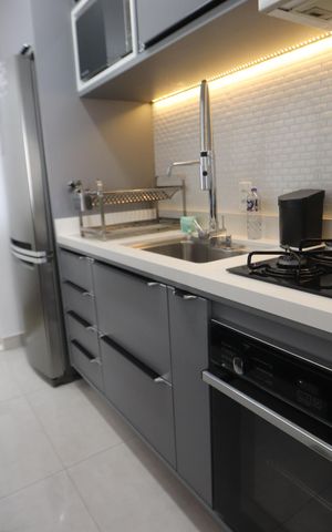 Apartamento à venda com 60m², 2 quartos e 1 vagaCozinha
