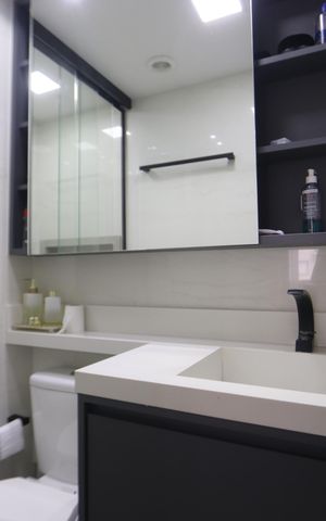 Apartamento à venda com 60m², 2 quartos e 1 vagaBanheiro da Suíte