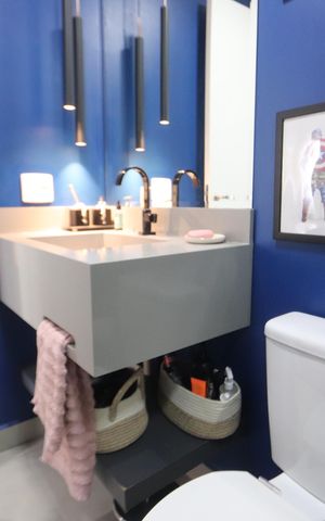 Apartamento à venda com 60m², 2 quartos e 1 vagaBanheiro Social
