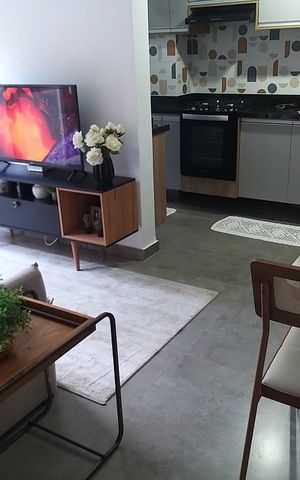 Apartamento para alugar com 60m², 2 quartos e 1 vaga Apartamento para alugar com 60m², 2 quartos e 1 vagaSala/cozinha