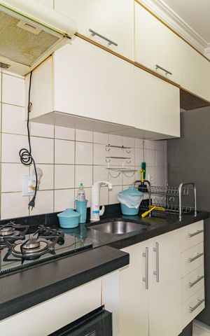 Apartamento à venda com 43m², 1 quarto e sem vaga Apartamento à venda com 43m², 1 quarto e sem vagaCozinha