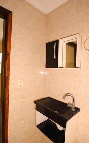 Casa para alugar com 100m², 3 quartos e 1 vagaBanheiro do Quarto 1