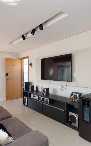 Apartamento para alugar com 100m², 2 quartos e 2 vagas Apartamento para alugar com 100m², 2 quartos e 2 vagasSala