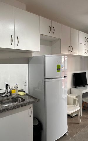 Studio para alugar com 30m², 1 quarto e sem vagaSala/cozinha