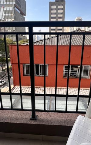 Studio para alugar com 30m², 1 quarto e sem vagaVaranda da Sala/cozinha