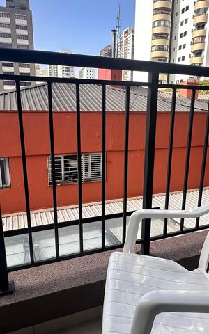 Studio para alugar com 30m², 1 quarto e sem vagaVaranda da Sala/cozinha