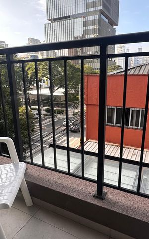 Studio para alugar com 30m², 1 quarto e sem vagaVaranda da Sala/cozinha