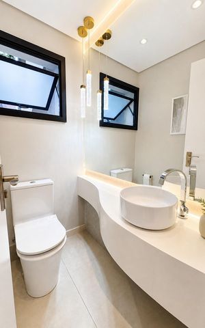Apartamento para alugar com 140m², 3 quartos e 5 vagas Apartamento para alugar com 140m², 3 quartos e 5 vagasBanheiro