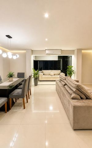 Apartamento para alugar com 140m², 3 quartos e 5 vagas Apartamento para alugar com 140m², 3 quartos e 5 vagasSala