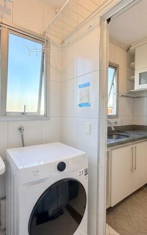 Apartamento à venda com 60m², 2 quartos e 1 vaga Apartamento à venda com 60m², 2 quartos e 1 vagaÁrea de Serviço