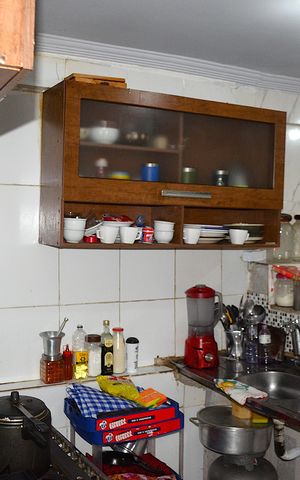 Casa para alugar com 80m², 2 quartos e 1 vagaCozinha