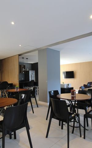 Studio à venda com 27m², 1 quarto e sem vagaÁrea Comum - Salão de Festas