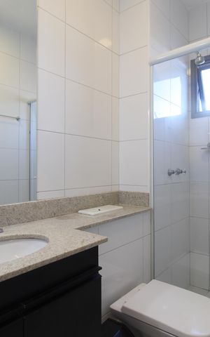 Studio à venda com 27m², 1 quarto e sem vagaBanheiro