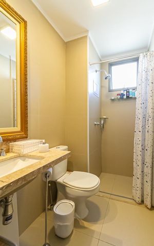 Apartamento à venda com 76m², 3 quartos e 1 vagaBanheiro da Suíte