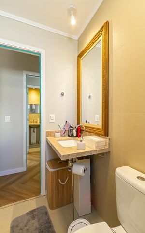 Apartamento à venda com 76m², 3 quartos e 1 vagaBanheiro da Suíte