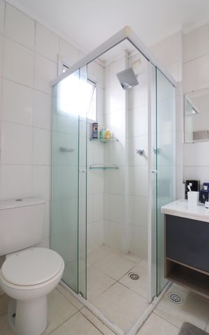 Apartamento à venda com 95m², 2 quartos e 2 vagasBanheiro Social