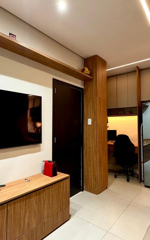 Apartamento à venda com 38m², 1 quarto e sem vaga