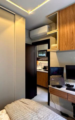 Apartamento à venda com 38m², 1 quarto e sem vaga