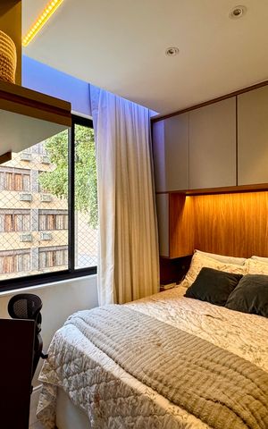 Apartamento à venda com 38m², 1 quarto e sem vaga