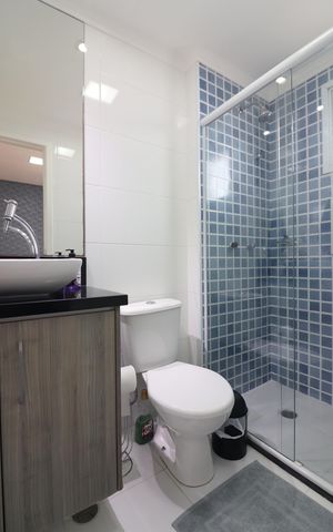 Apartamento à venda com 104m², 2 quartos e 2 vagasQuarto 2 - Suíte Banheiro 