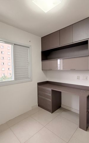 Apartamento à venda com 91m², 3 quartos e 2 vagasQuarto 2