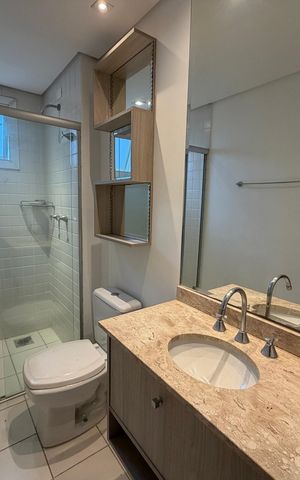 Apartamento à venda com 91m², 3 quartos e 2 vagasBanheiro Social