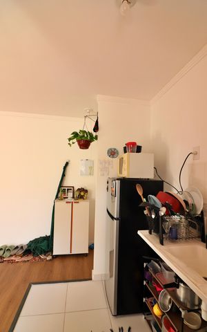 Apartamento para alugar com 44m², 2 quartos e sem vagaCozinha e Área de Serviço