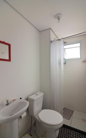 Apartamento para alugar com 44m², 2 quartos e sem vagaBanheiro Social