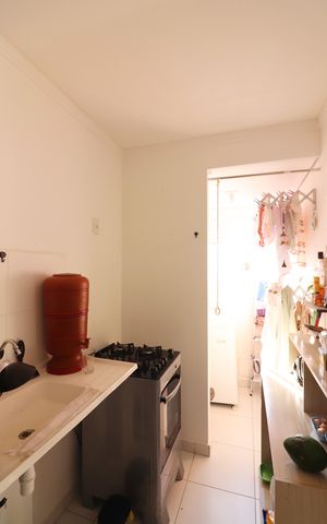 Apartamento para alugar com 44m², 2 quartos e sem vagaCozinha e Área de Serviço