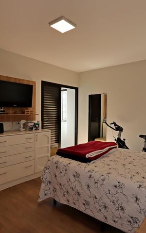Apartamento à venda com 150m², 3 quartos e 2 vagasQuarto 2