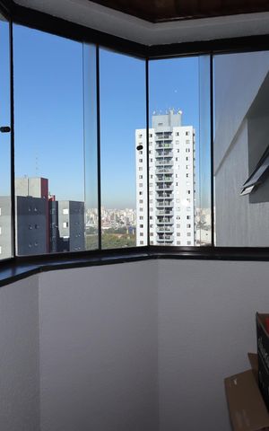 Apartamento à venda com 150m², 3 quartos e 2 vagasVaranda do Quarto 1