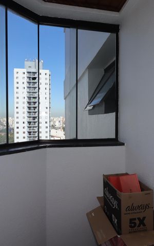 Apartamento à venda com 150m², 3 quartos e 2 vagasVaranda do Quarto 1