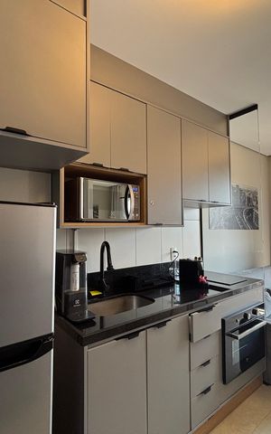 Apartamento à venda com 27m², 1 quarto e sem vaga Apartamento à venda com 27m², 1 quarto e sem vagaSala/Cozinha