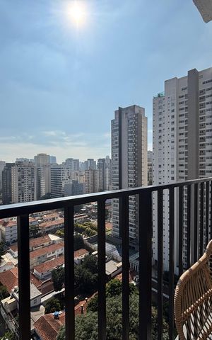 Apartamento à venda com 27m², 1 quarto e sem vaga Apartamento à venda com 27m², 1 quarto e sem vagaVaranda
