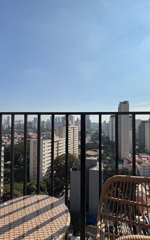 Apartamento à venda com 27m², 1 quarto e sem vaga Apartamento à venda com 27m², 1 quarto e sem vagaVaranda
